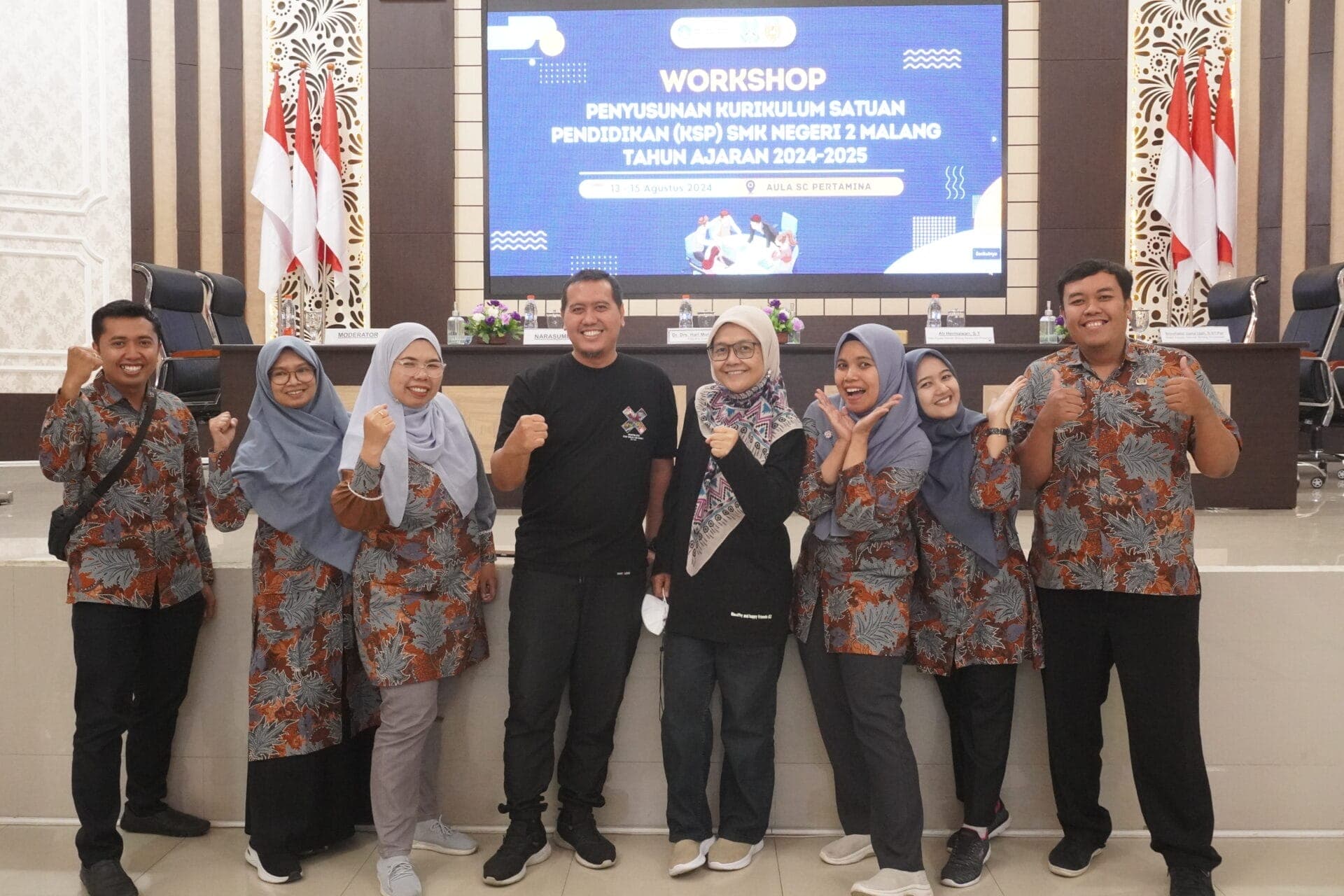 Tingkatkan Kompetensi, GTK SMKN 2 Malang Ikuti Workshop KSP