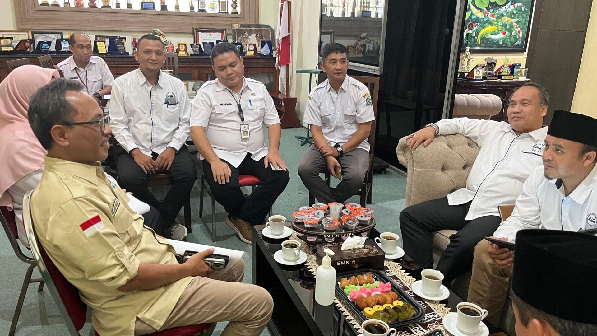 Dewan Pendidikan Provinsi Laksanakan Monitoring dan Evaluasi SPMB di SMKN 2 Malang