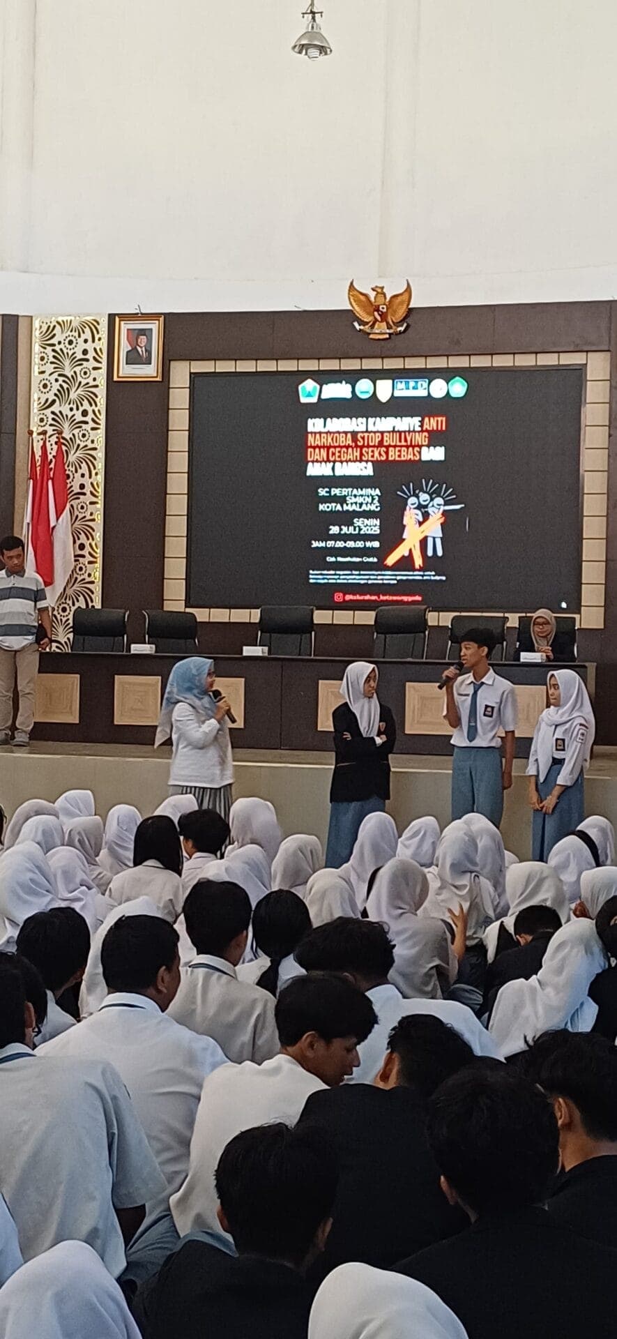 Bersih, Cerdas, dan Berakhlak: SMKN 2 Malang Tegaskan Komitmen Tanpa Narkoba dan Seks Bebas