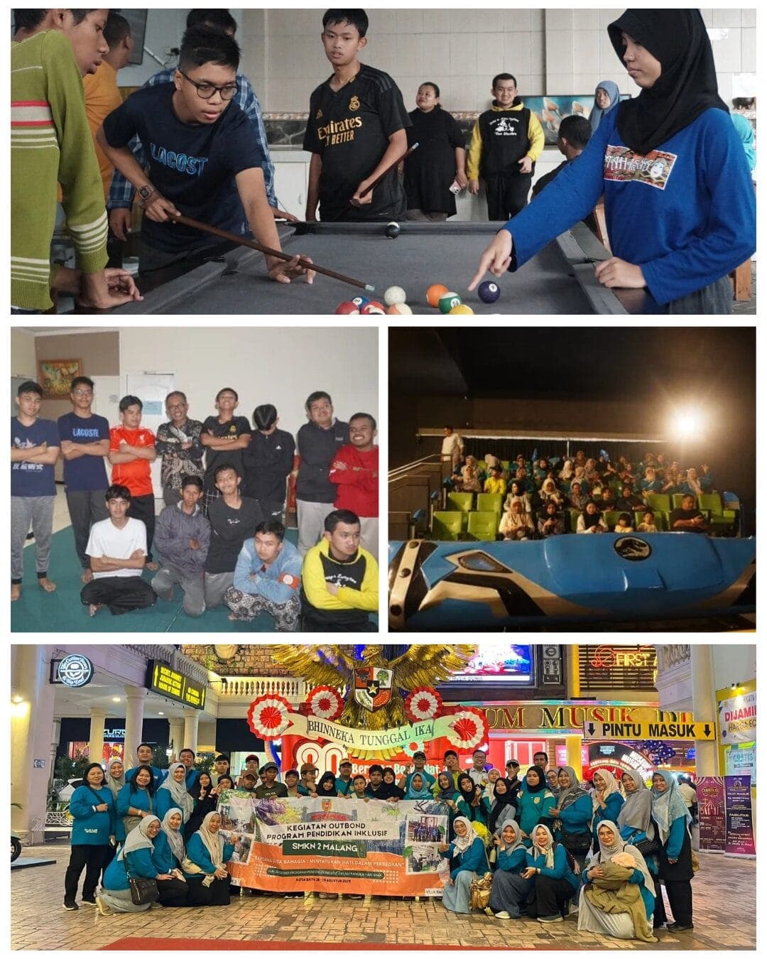 Program Inklusif SMKN 2 Malang: Outbound Sebagai Media Penguatan Kemandirian dan Percaya Diri