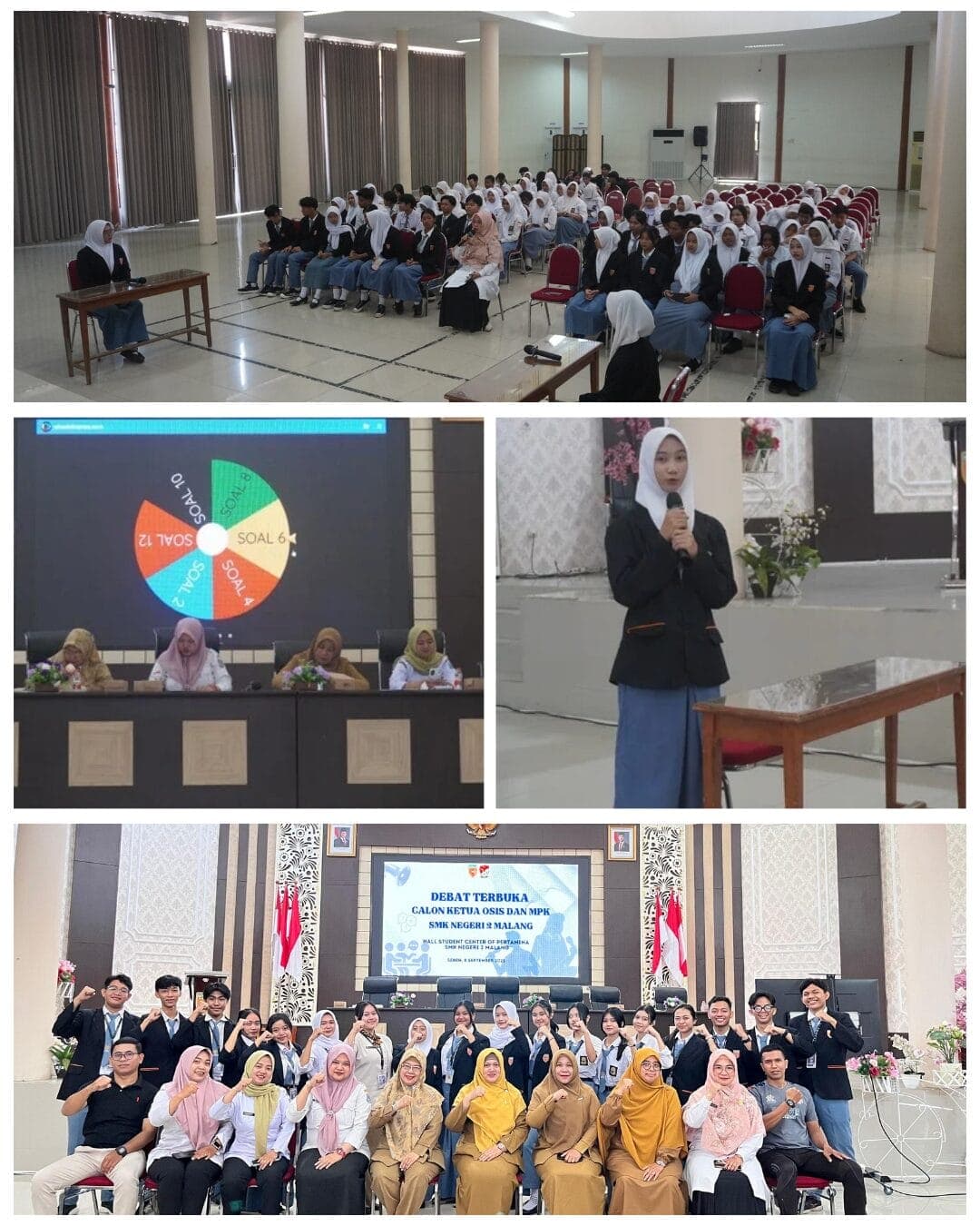 Mencari Nahkoda Baru: Debat Calon Ketua OSIS dan Ketua MPK 2025-2026  

Digelar Penuh Semangat