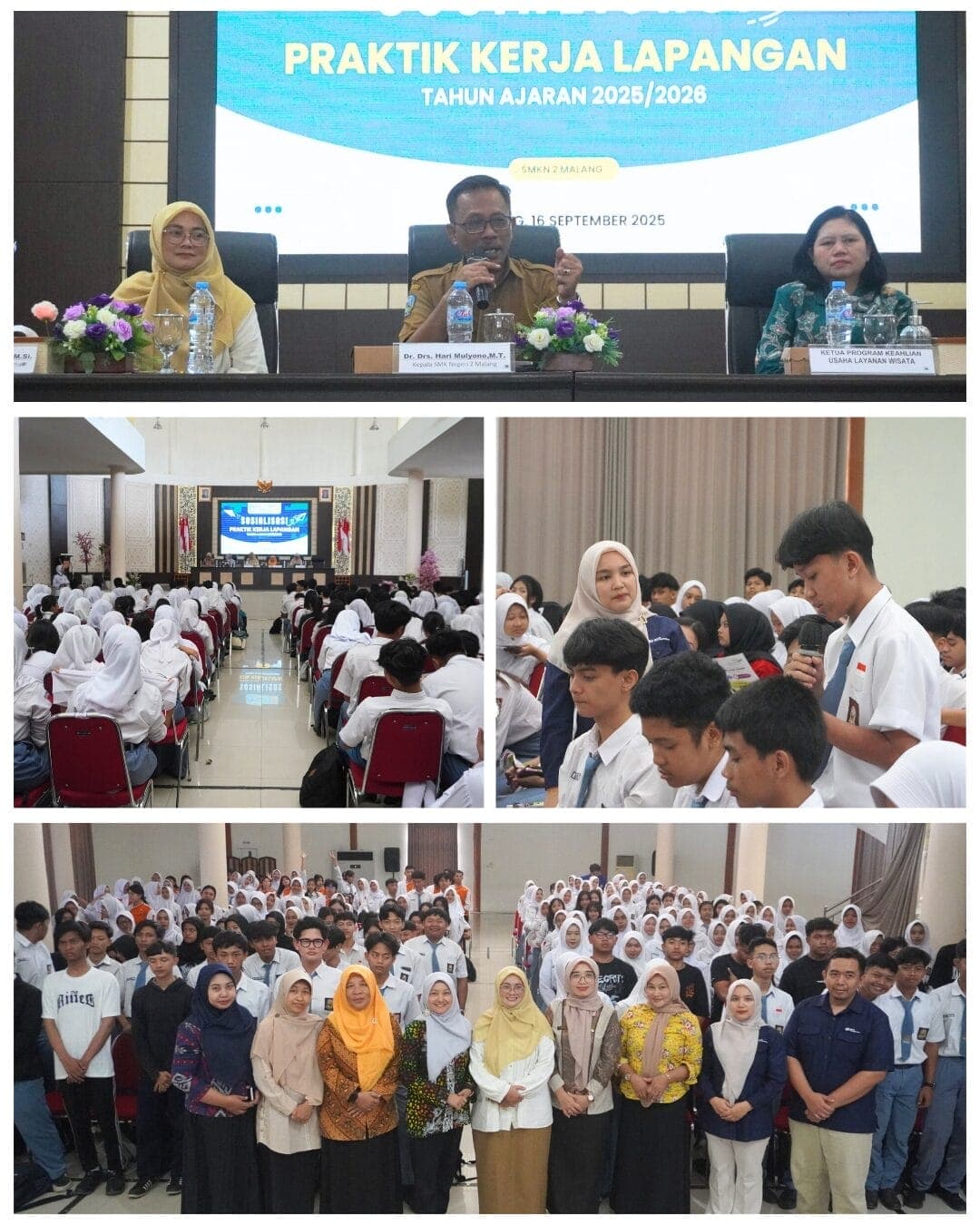 Sosialisasi Praktik Kerja Industri Bersama BPJS Ketenagakerjaan