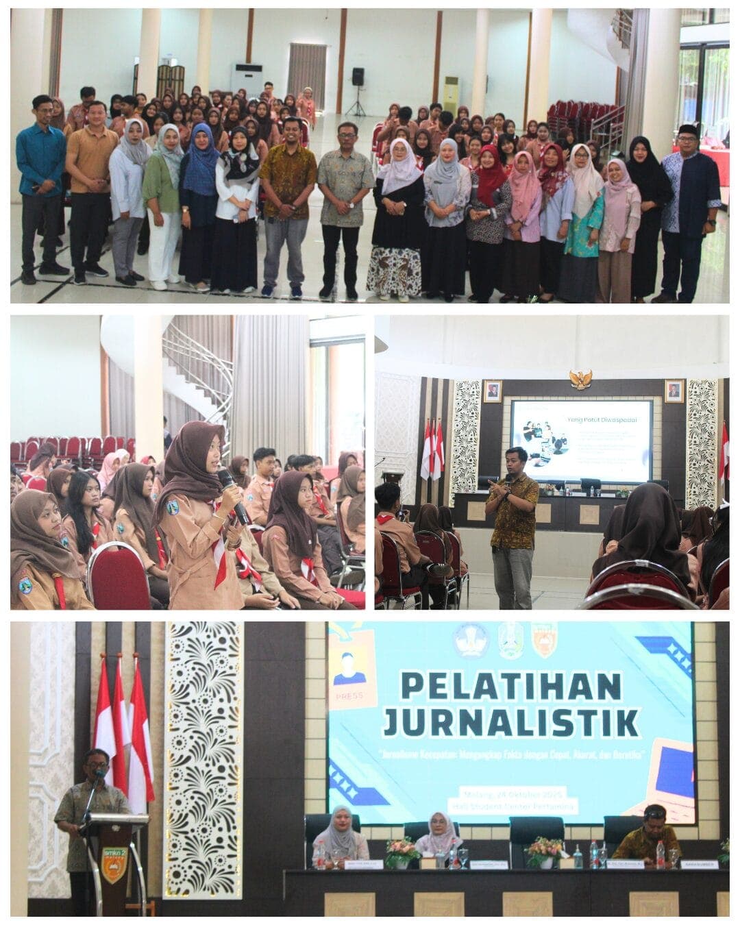 Bangun Literasi Media, SMKN 2 Malang Adakan Pelatihan Jurnalistik Bersama Jawa Pos Radar Malang