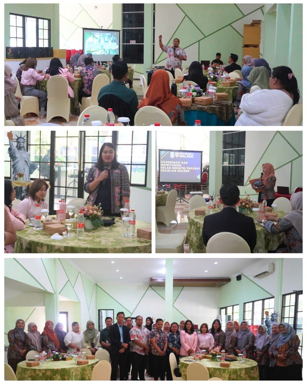 Perkuat Sinergi dengan Mitra Industri, Program Keahlian Kuliner Gelar Koordinasi dan Monitoring