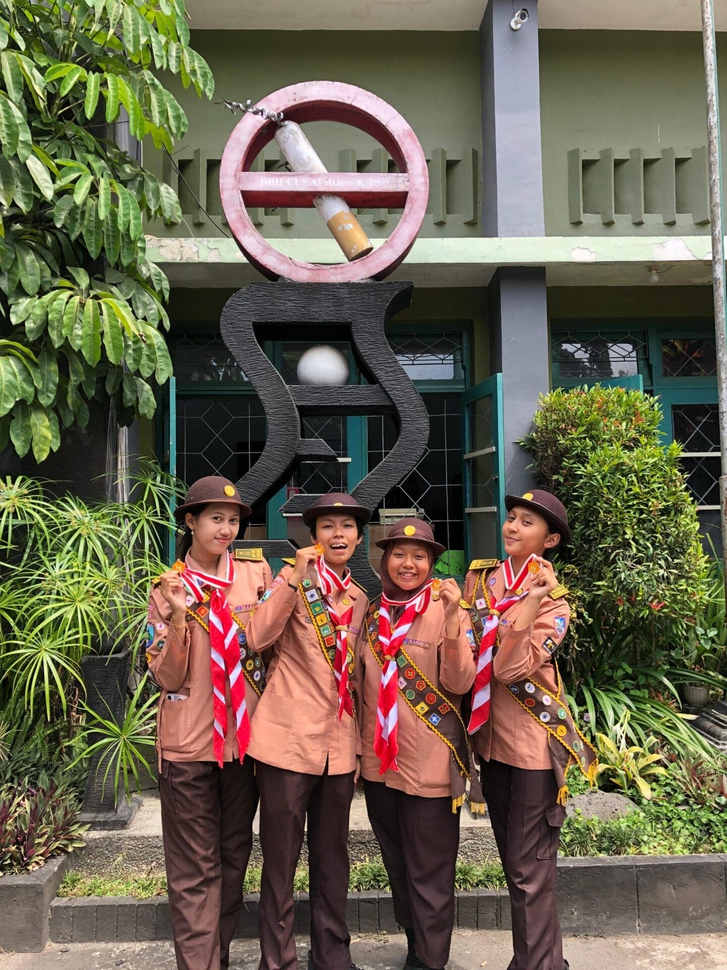 Siswa SMK Negeri 2 Malang Dapatkan Tanda Penghargaan Pramuka Garuda